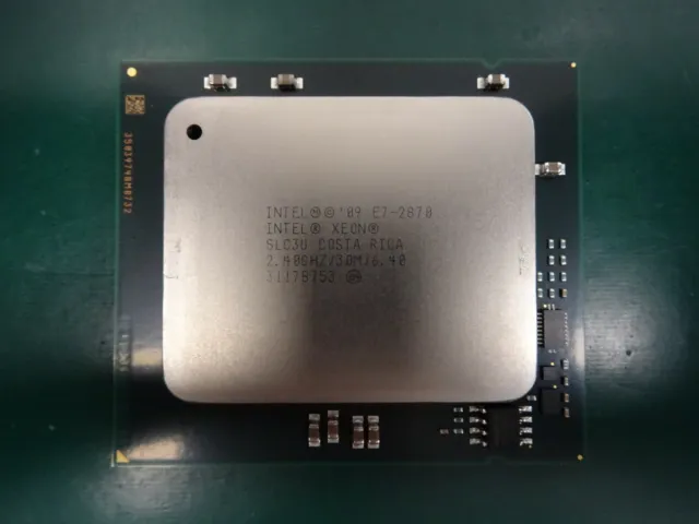 4 x Intel Xeon Processor CPU SLC3U E7-2870 30M Cache 2.4GHz 10 Core 6.4GT/s 130w