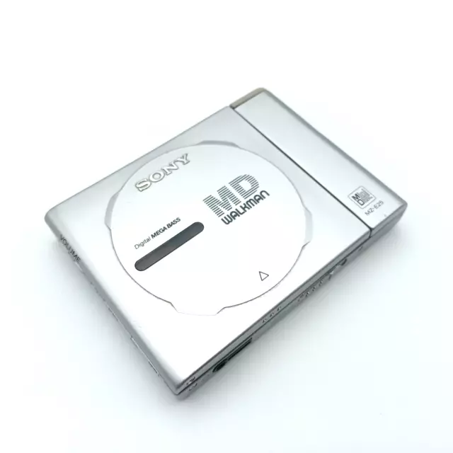 Sony Portable Minidisk Player MD Walkman MZ-E25 Mega Bass - Fonctionnel