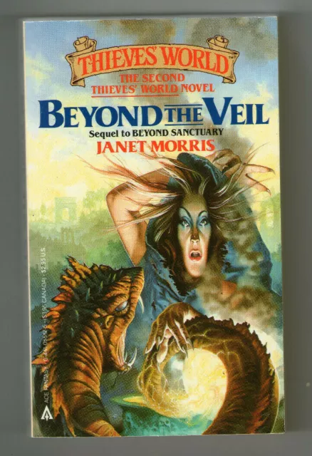 THIEVES' WORLD - BEYOND THE VEIL by JANET MORRIS (  ACE FANTASY 1987  )