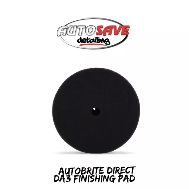 Autobrite DA3 Black Finishing Pad 85mm