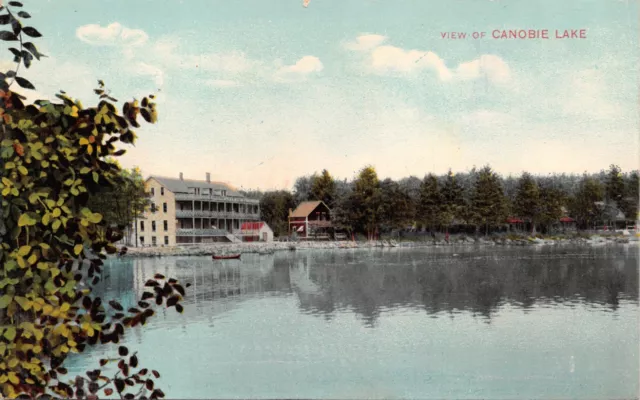 Salem Neuf Hampshire ~ Vue De Canobie Lac ~ Maçon Bros & Co Carte Postale 1910s