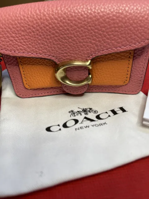 coach mini tabby bag charm