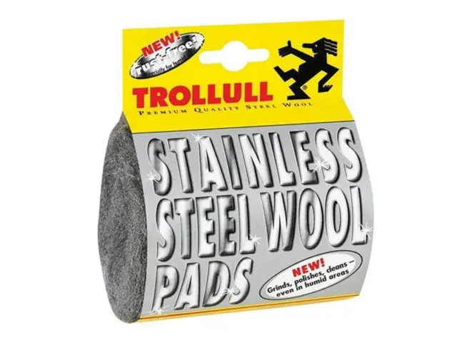 Trollull - Stainless Steel Wool Pads (Pack 2)