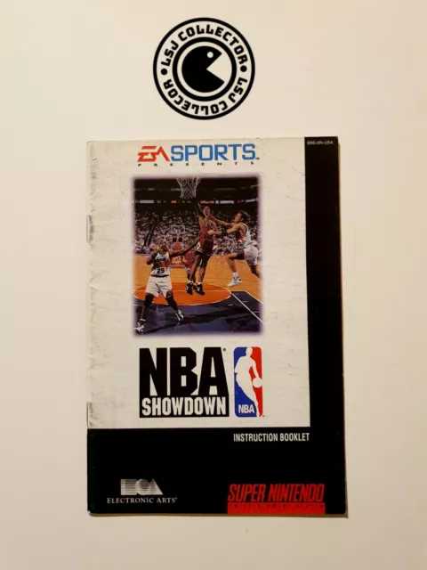 NBA Showdown - Super Nintendo Snes - Notice USA