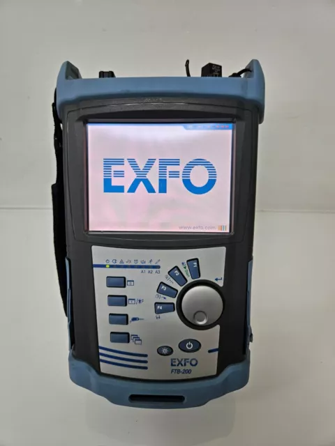EXFO OTDR FTB200 W/ FTB-7500E-23B-EA-EUI-VFL Module,1310nm&1550nm, OTDR, PM, VFL