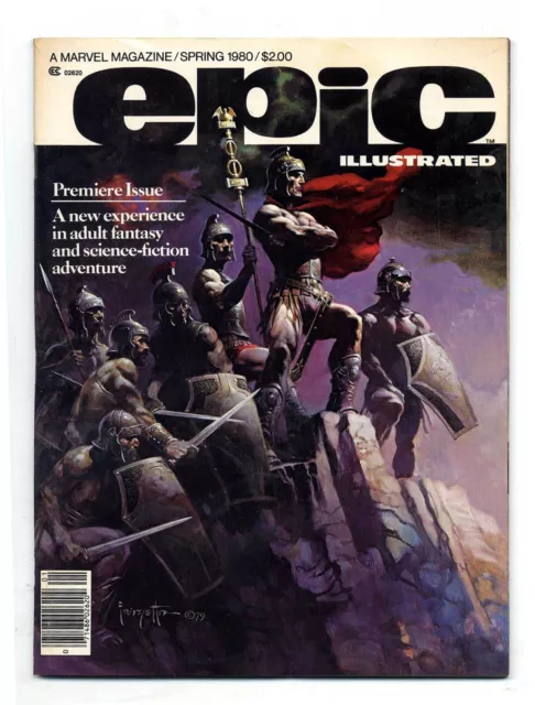 Epic Illustrated #1 - 1980 - Silver Surfer - Buscema, Starlin, Suydam- VF+ (8.5)