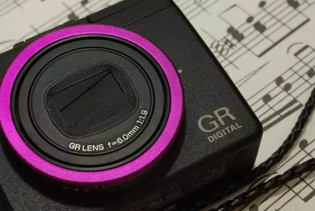 Custom Made Color Ring Cap for Ricoh GRD4 GRD3 model !!! 3 Color type  !