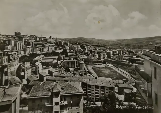 POTENZA - Panorama - Campo sportivo , No Vg Anni 50 F.g. Bella