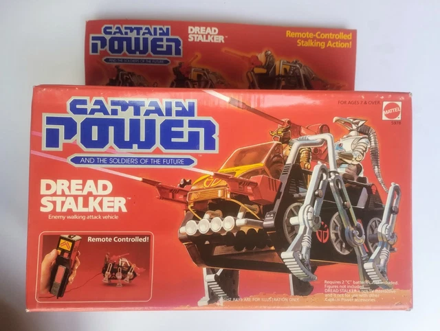 Captain Power Cosmonef Mobile Sky Bike Launcher Vintage