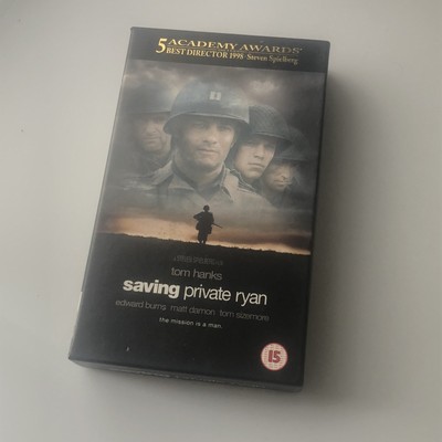 VHS TAPE SAVING PRIVATE RYAN £1.90 - PicClick UK