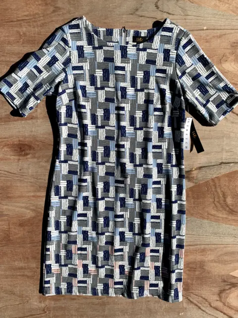 Ile New York Size 10 Women's Dress Short Sleeve NWT