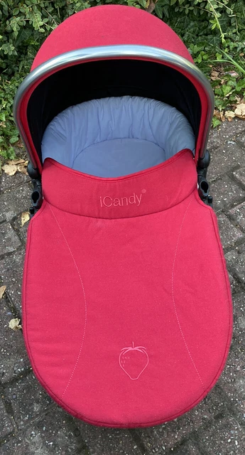 ⭐⭐ Cuna de transporte roja iCandy 2 genuina ⭐⭐⭐