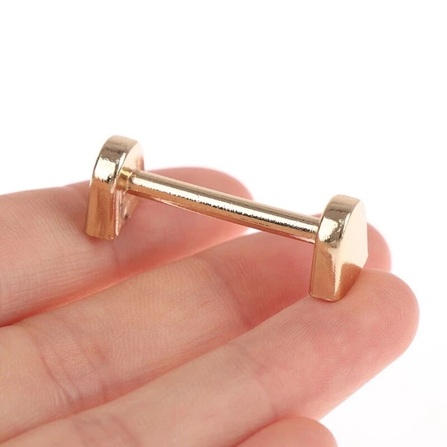 6x Dollhouse 1:12 Scale Miniature Wall Hanger Rack Bathroom Towel Rack Accessory