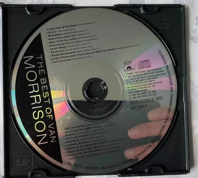 The Best of Van Morrison Vol.1 CD Value Guaranteed from eBay’s biggest seller!