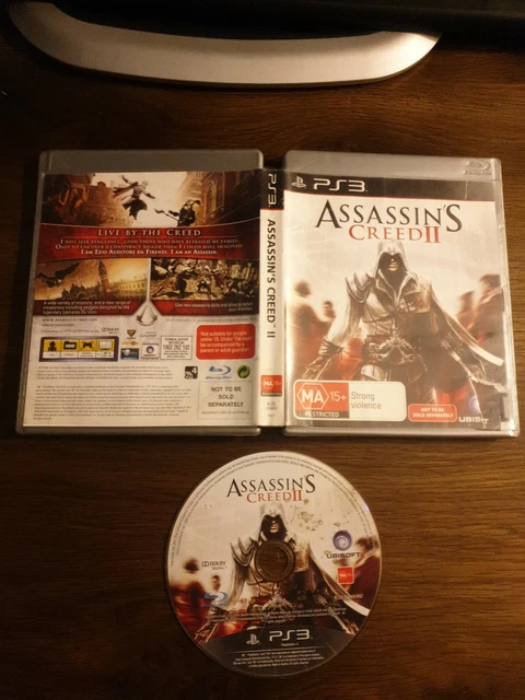ASSASSIN'S CREED II Playstation 3 PS3 Game VGC Complete With
