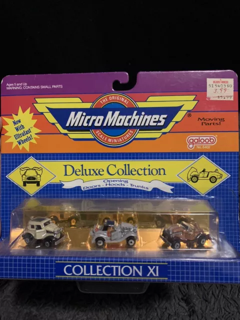 Micro Machines Deluxe Collection XI 1988 Galoob No 6402 Duesy Packard 32 Vicky