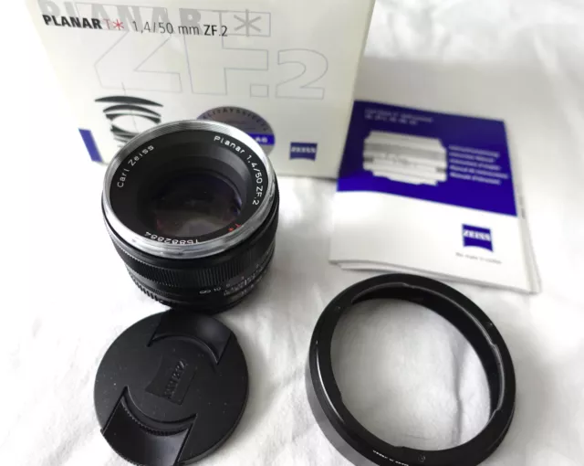 Zeiss Planar T* 1,4/50 mm ZF.2 Nikon Nikkor Anschluss