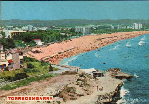 Postal Torredembarra Costa Dorada Tarragona Cataluña Postcard Postkarte  Cc01905