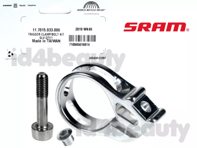SRAM Eagle X0 / X9 / X7 Trigger Clamp /Bolt Kit for Trigger Shifters Models NIB