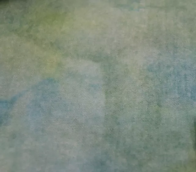 ALFOMBRA TEÑIDA A MANO ESPUMA DE MAR LANA ENGANCHADA Grasa 1/8 verde turquesa CUR MANCHADO