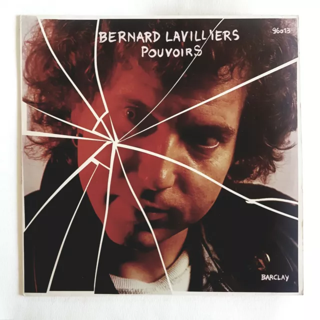 BERNARD LAVILLIERS (1979) : POUVOIRS ♦ LP 33 EX+ (avec fiche textes) ♦