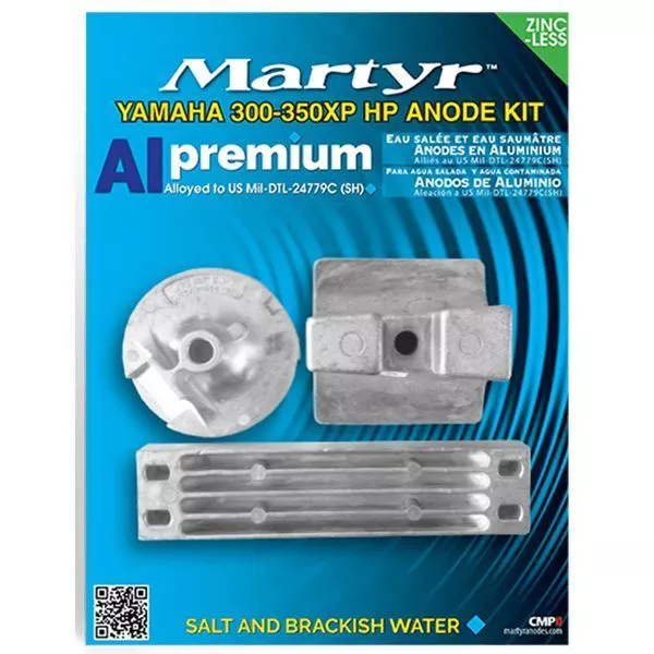 Anode Kit Alloy Outboard Yamaha 300-350HP XP High Performance