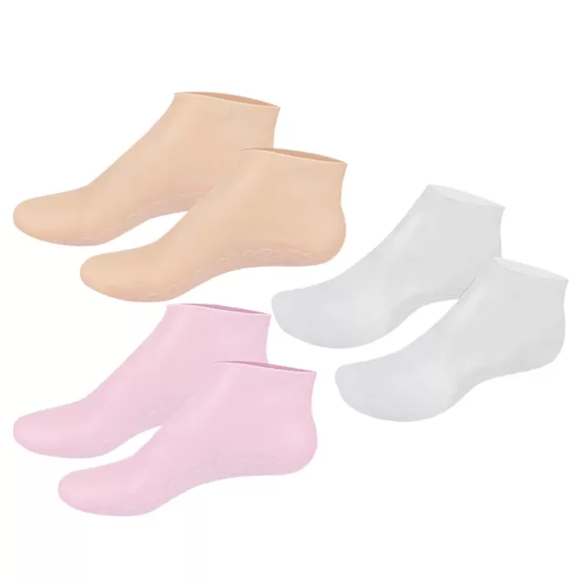 Feuchtigkeitsspendende Socken mit Lotion, 3 Paar