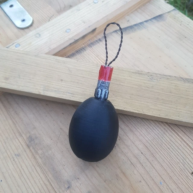 Armas de Colección - Grenade Oeuf Allemande WWI + Bouchon de transport