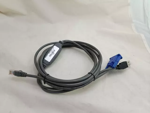 Fujitsu 520-649-502 | KVM Kabel USB VGA RJ45 Adapter