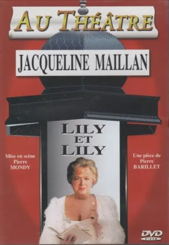 Au Théâtre Dvd Lily Et Lily Jacqueline Maillan Pierre Mondy Barillet