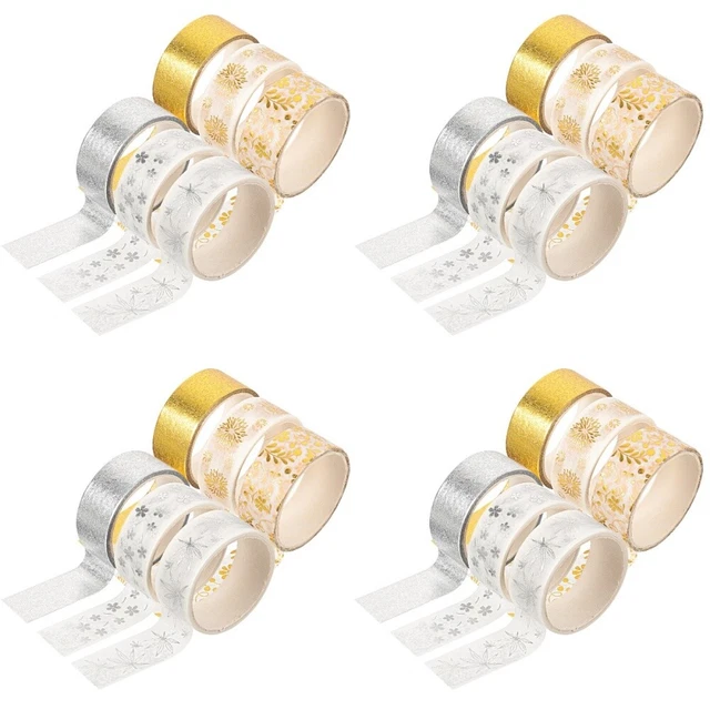 4 cajas hágalo usted mismo regalo manualidades Washi Tape Washi cinta estética profesional decoración hágalo usted mismo