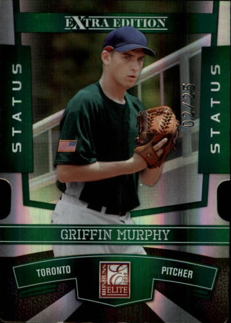 2010 Donruss Elite Extra Edition Status Emerald #56 Griffin Murphy /25