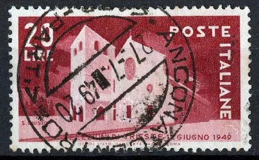 REPUBBLICA 1949 - Elezioni amministrative di Trieste (USATO)