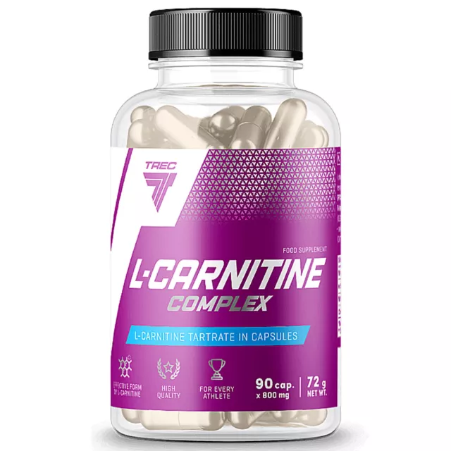 TREC NUTRITION  L-CARNITINE COMPLEX 90 CAPS| Br?leur de graisse et perte de poid