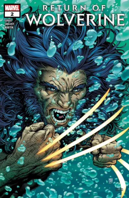 Return Of Wolverine #2 Marvel 2018 Standard Cover Stock Image