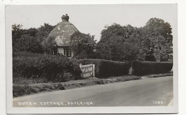 1929 RP Postcard Dutch Cottage Rayleigh Essex