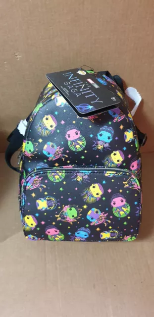 Funko Pop! Marvel Studios The Infinity Saga, Neon Print 11.5" Mini Backpack Bag