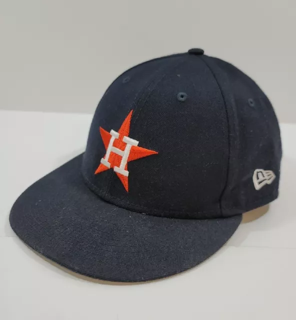 Houston Astros MLB Authentic New Era 59FIFTY Fitted Cap 5950 71/2 Hat Navy GUC