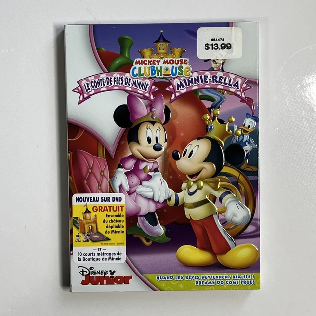 MICKEY MOUSE CLUBHOUSE-MINNIE-RELLA (DVD, 2014) version française ...