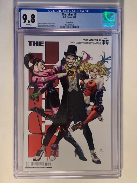 Joker #11 (3'22) Cgc 9.8 Nm/M Cheung Harley Quinn Punchline Cover Dc Comics