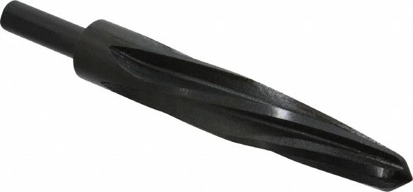 Made in USA 15/16" Reamer Diam, 9/16" Small End Diam, 1/2" Diam Straight Shan...