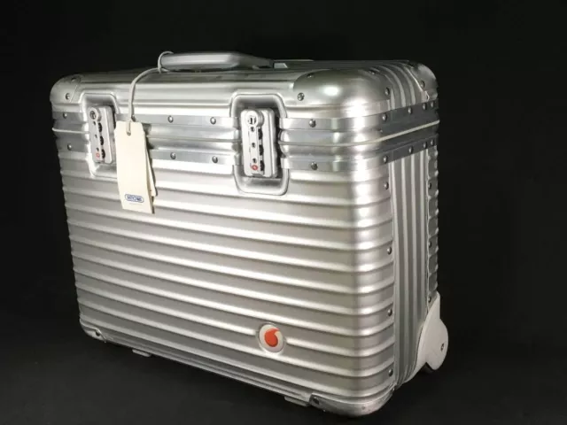 RIMOWA VODAFON SUITCASE pilot trolley topaz 29L 2 wheels silver