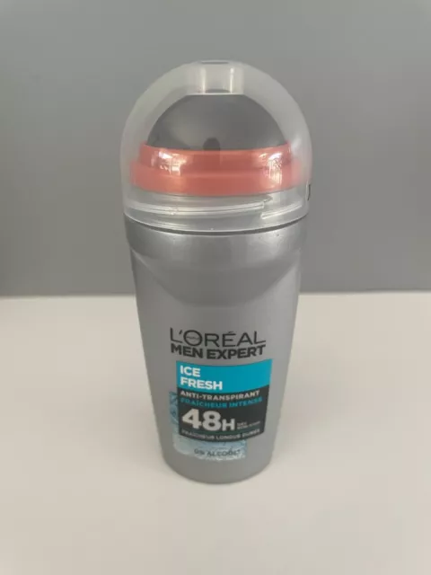 L'oreal Men Expert - Deodorant Bille - 48 H - Ice Fresh - 0% Alcool - 50 Ml