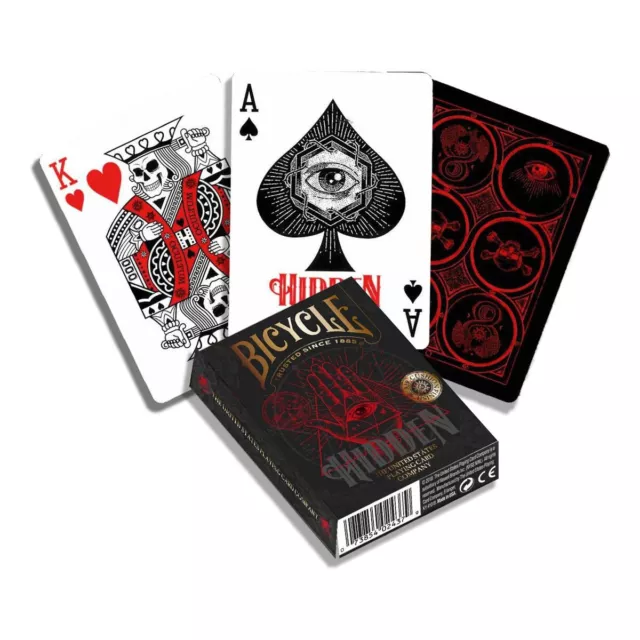 Bicycle® - Kartenspiel - Hidden Spielkarten Karten Kartendeck Pokerkarten Cards
