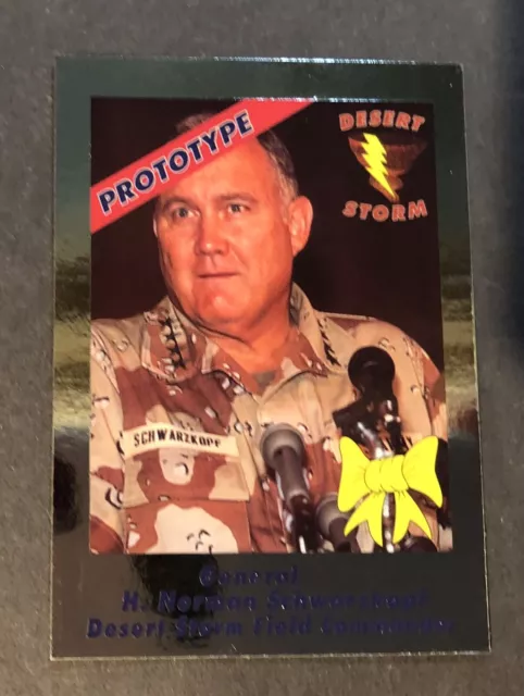 Desert Storm Operation Yellow Ribbon Promo #P11 Schwarzkopf Silver