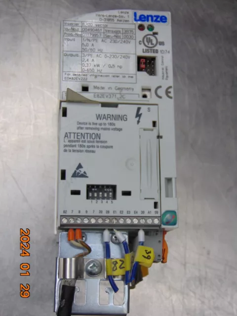 Lenze E82Ev371-2C Inverter Drive