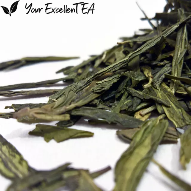 Lung Ching Tea Imperial Dragon Well (Long Jing) Premium Chinese Green Tea