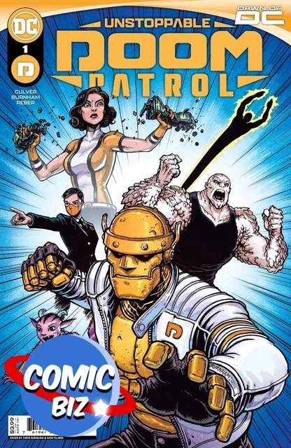 Unstoppable Doom Patrol #1 (2023) 1St Printing Burnham Main Cover Dc Comics