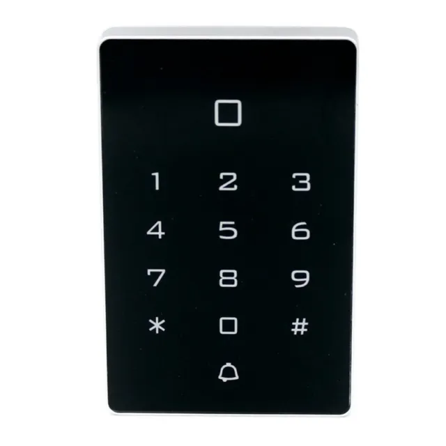 Teclado de control de acceso sin llave RFID 2000 usuario/tarjeta de identificación pantalla táctil independiente AC