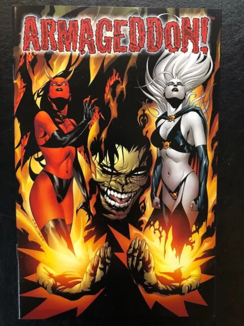 Armageddon 1 (1999, Chaos) Variant 1421/2,500 Lady Death Evil Ernie COA VF/NM a